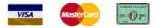 Visa Mastercard American Express