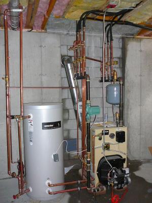 Boiler installation in Lowell MA
