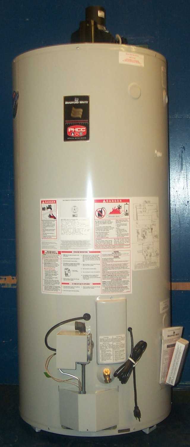 Picture of Recalled Gas Water Heater